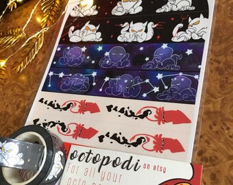 Octopodi washi tape