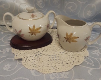 Royal Ming China Creamer and Sugar Set - 1960's