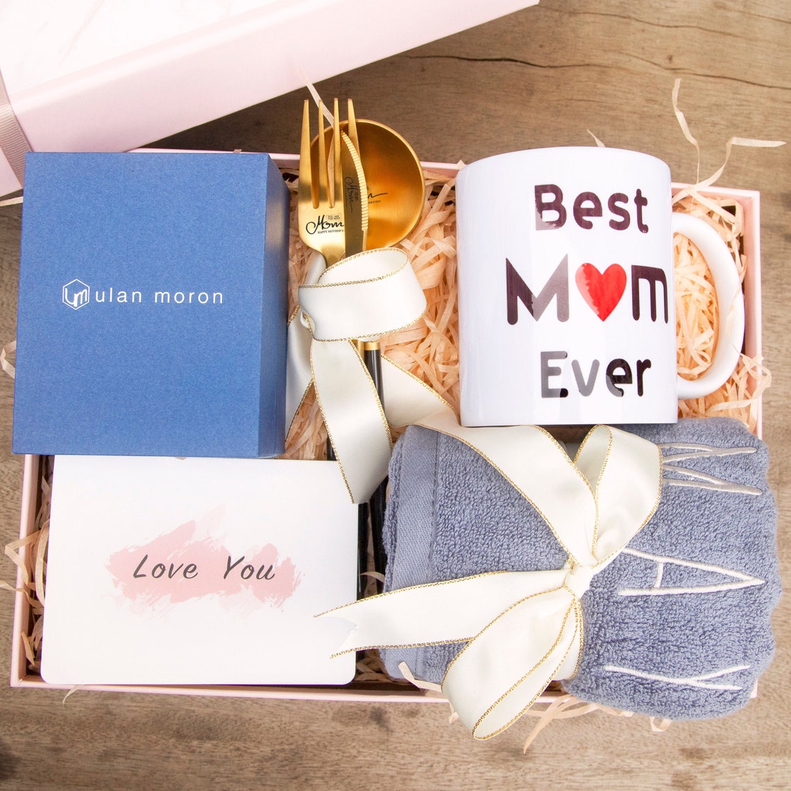 Mom Birthday Gift Personalized Gift Box for Her Custom Etsy