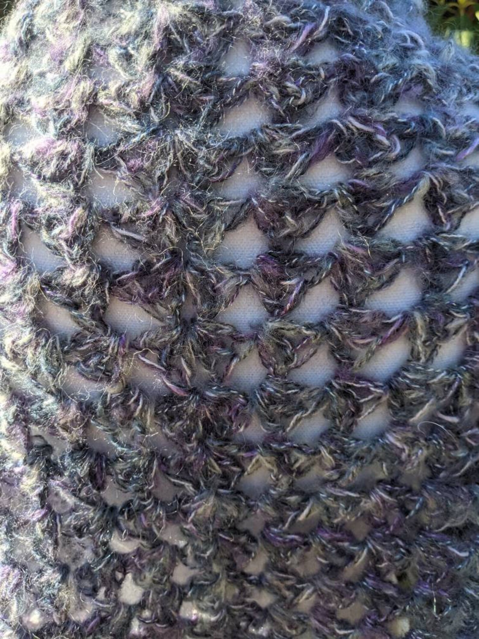 granny square pocket shawl