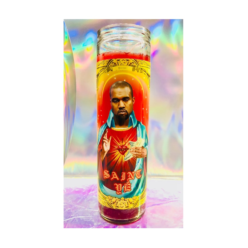 Kanye West Yeezy Prayer Candle Etsy