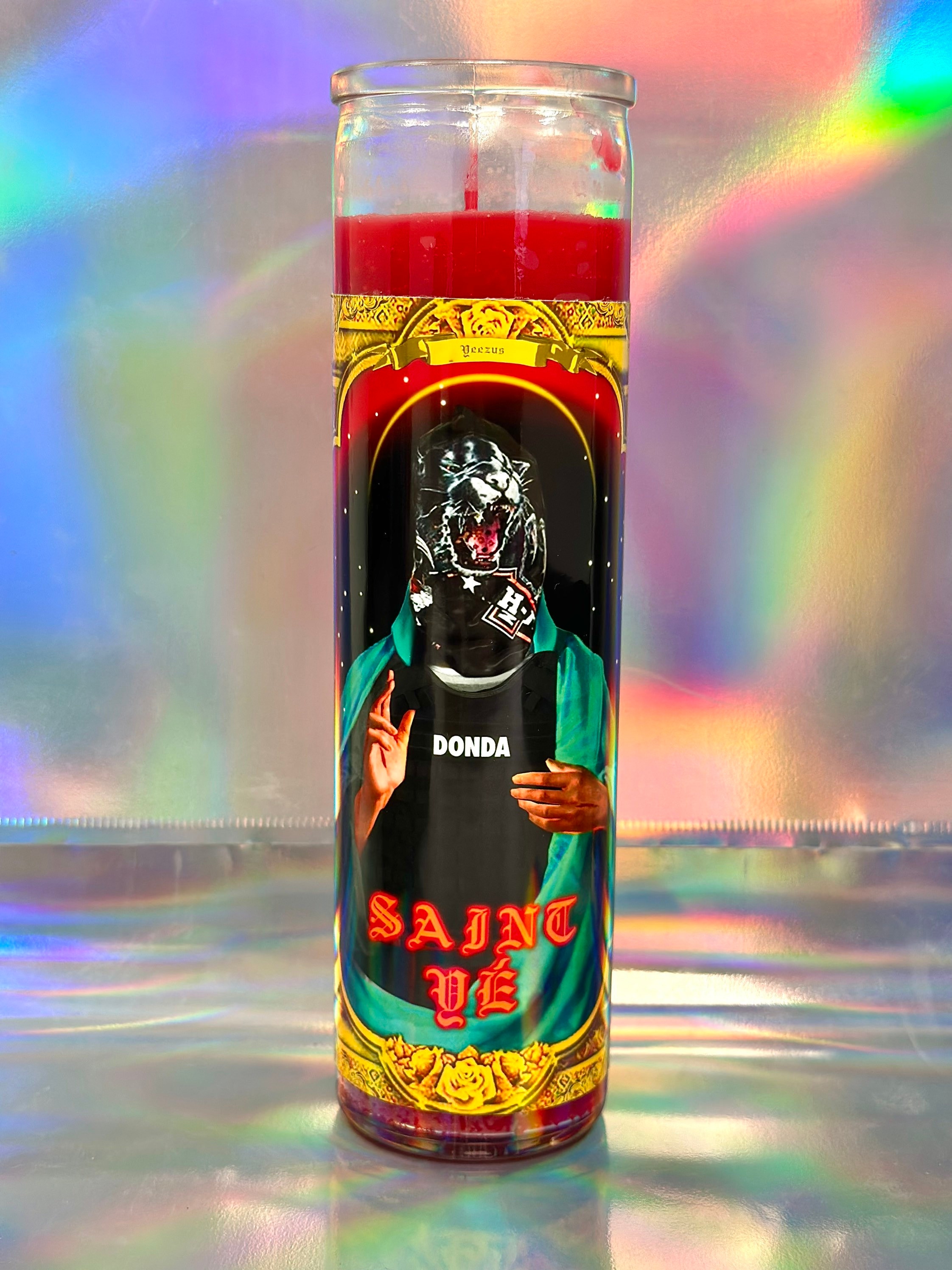 Buy Kanye West W/ Mask Yeezy DONDA Atlanta Outfit Prayer Candle