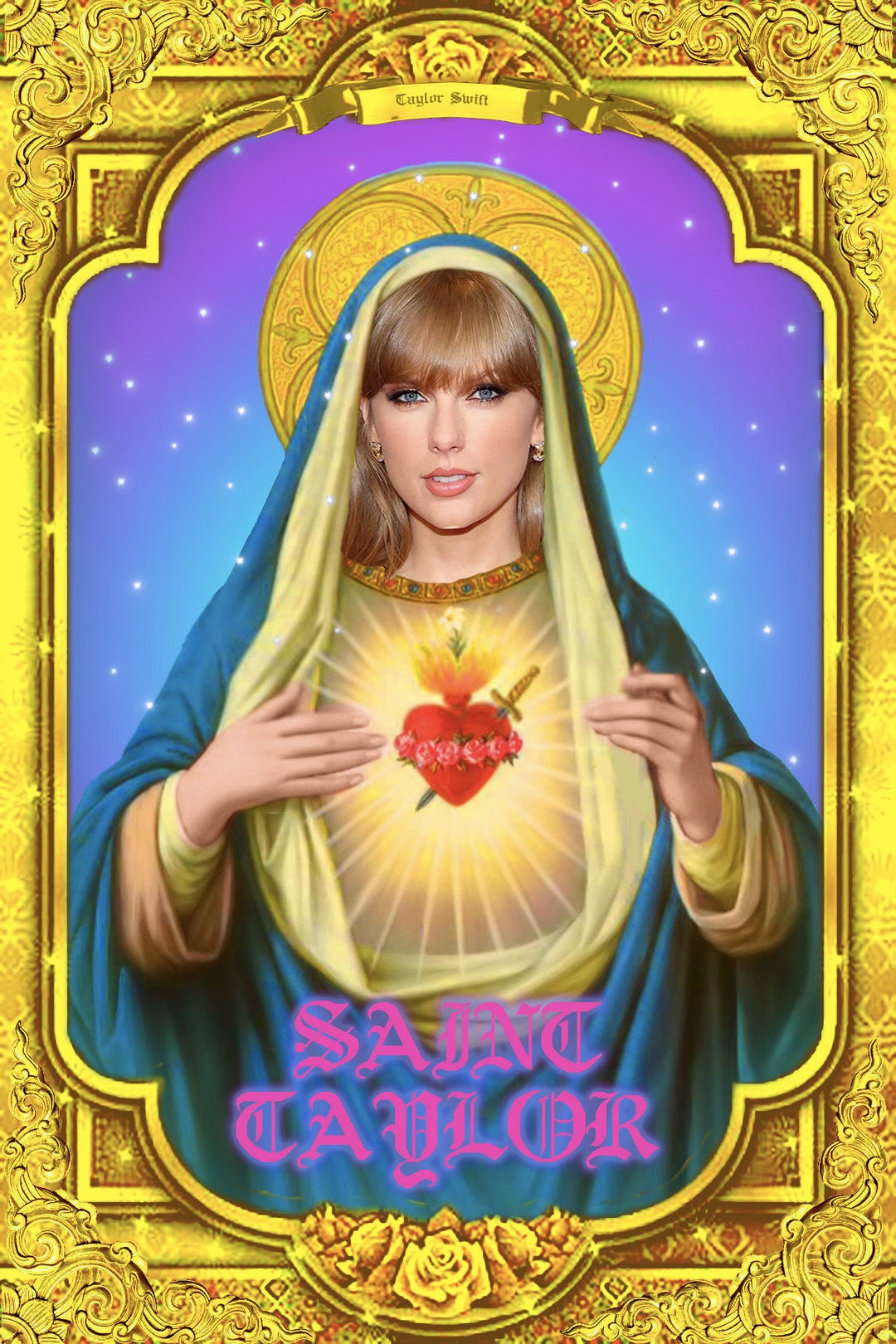 Taylor Prayer Candle - Etsy