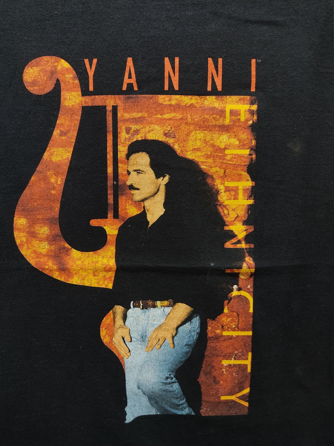 Vintage 90's Tribute album Yanni TShirt/Yiannis Etsy