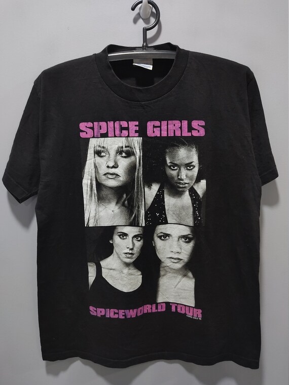 Vintage Rare 1998 Spice Girls Tour T-Shirt/Live To