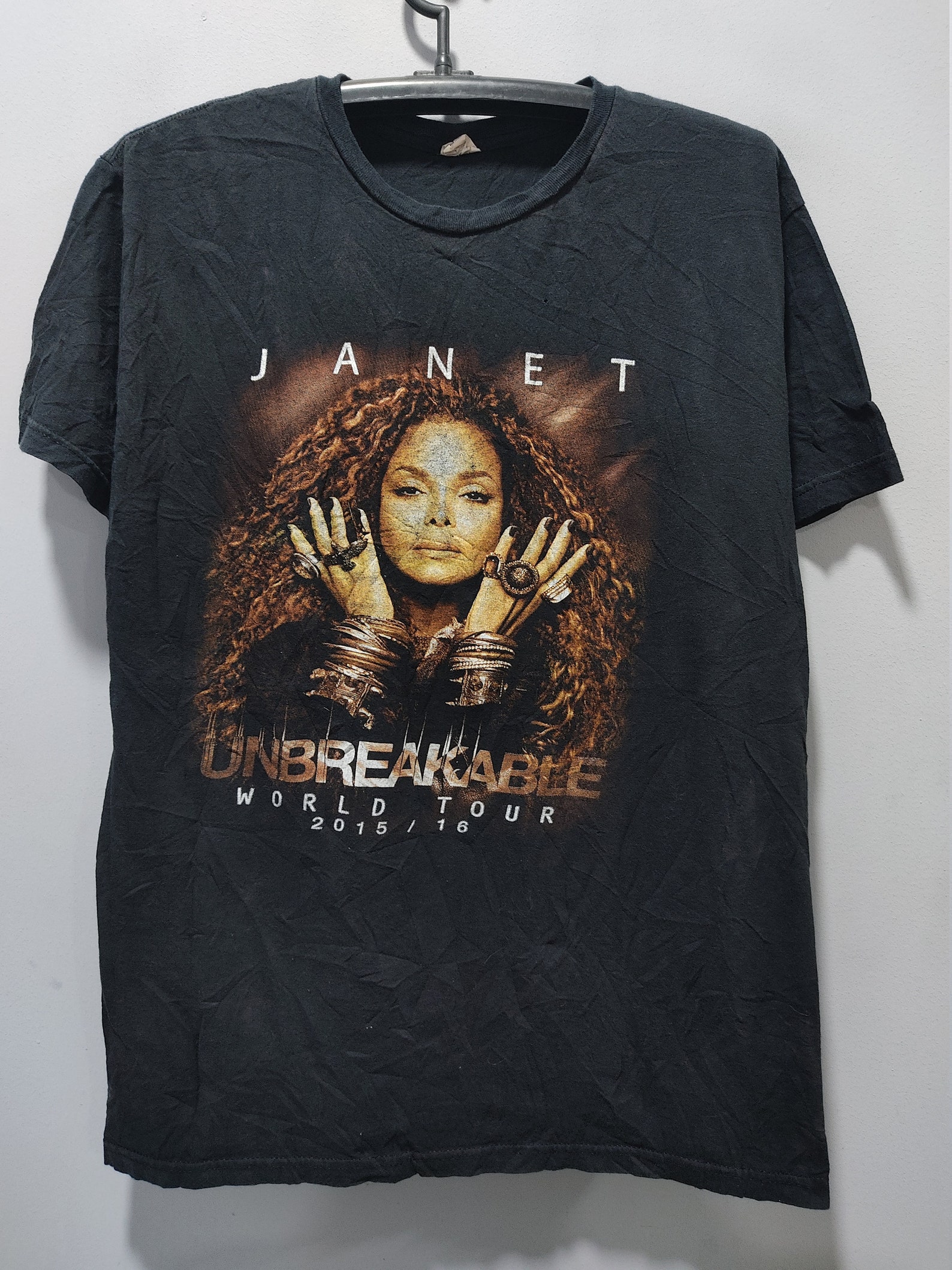 vintage janet jackson tour shirt