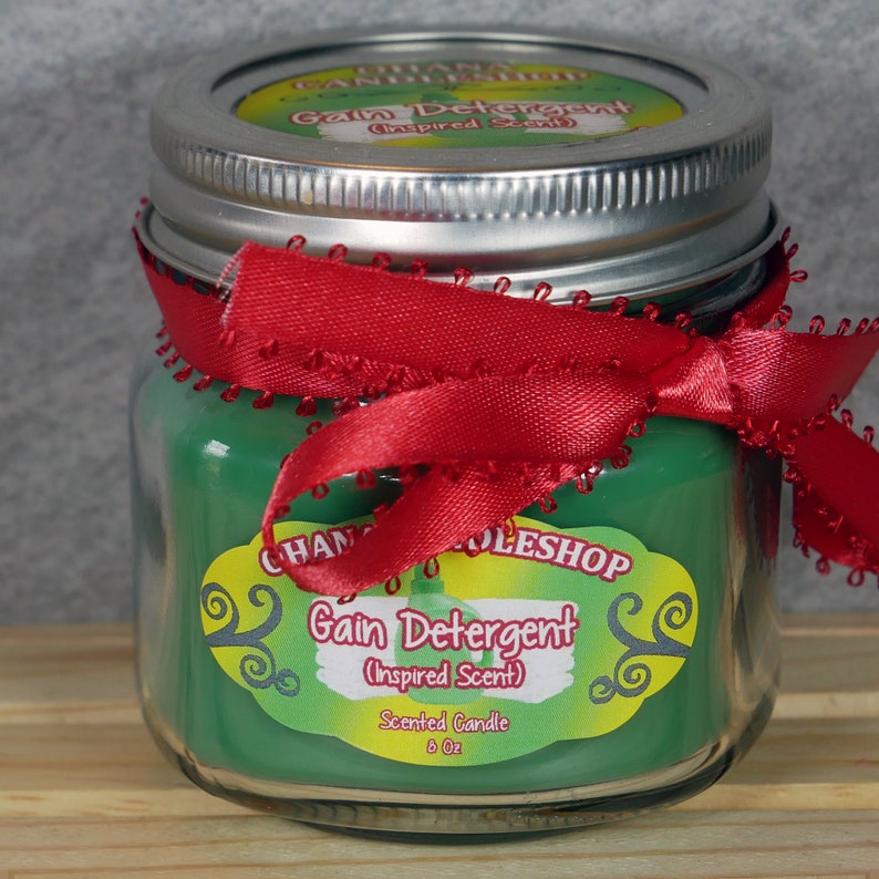 Gain Detergent Candle Soy Candle Gain Scented Etsy