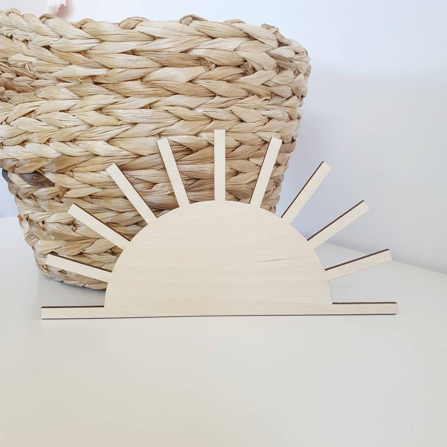 Sun Unfinished Wooden Cutout, Sun Shape for Craft Projects, Sunshine ...