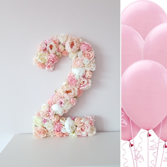 Floral Number 1 Balloon Floral Number 1 Balloon