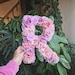 Personalized Flower Letter, Floral Initial, Custom Floral Letter ...