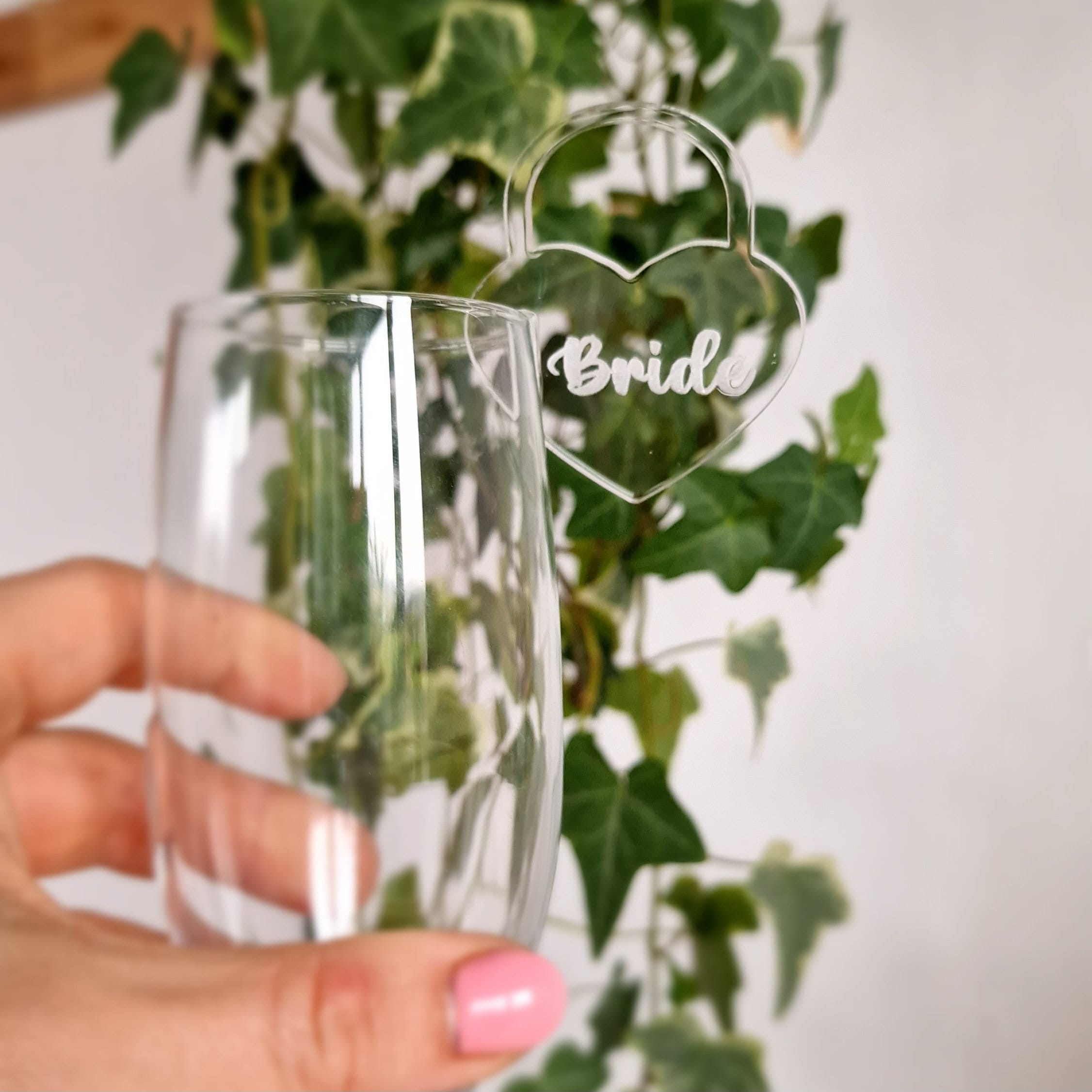 8 Ciondoli A Cuore Per Bicchieri Da Vino - San Valentino, Segnaposto Feste, Identificatori Bevande, Multicolore - 6