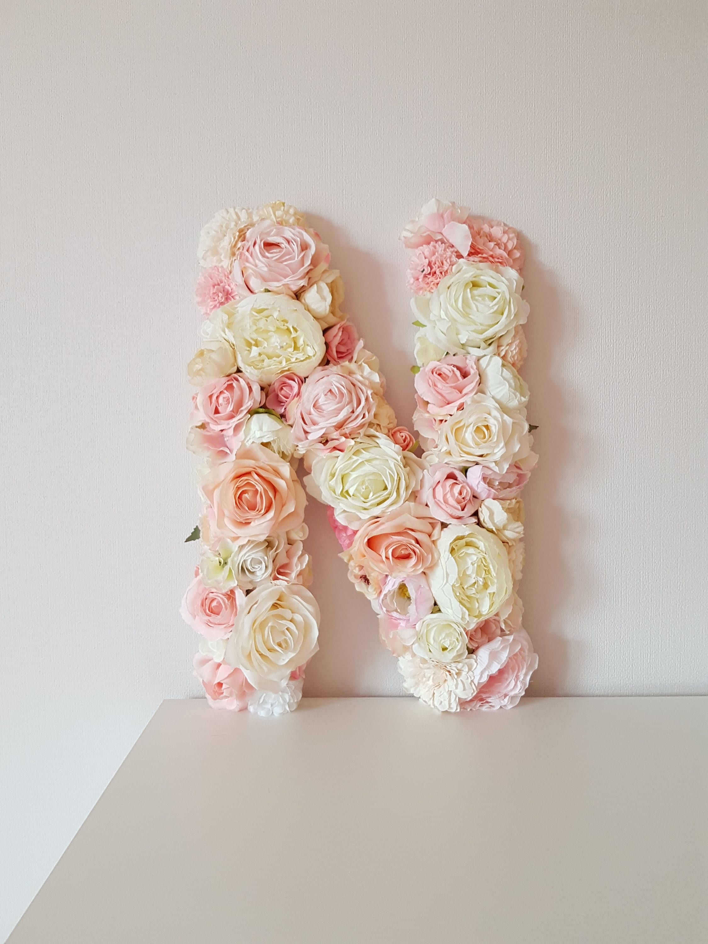 Gspirit Decorativo Di Legno Lettere, Originale Colore 26 Alfabeto Legna Lettere Per Nome Bambini Compleanno Festa Nozze Casa Decorazione E Camera Da Letto, (M