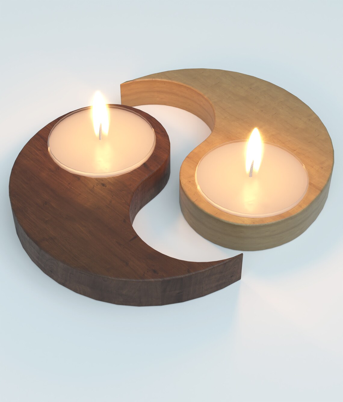 Yinyang Candle Holder Etsy