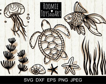 Download Jellyfish Svg Etsy