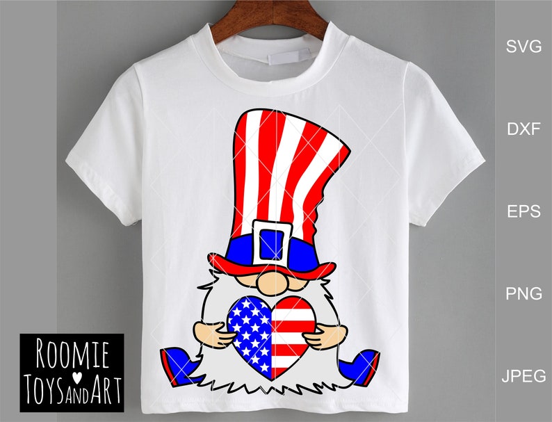 Download 4th of July Gnome svg Patriotic gnomes SVG Independence ...