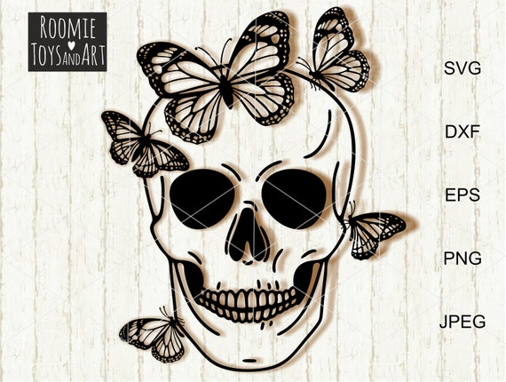 Free Free 110 Butterfly Skull Svg SVG PNG EPS DXF File