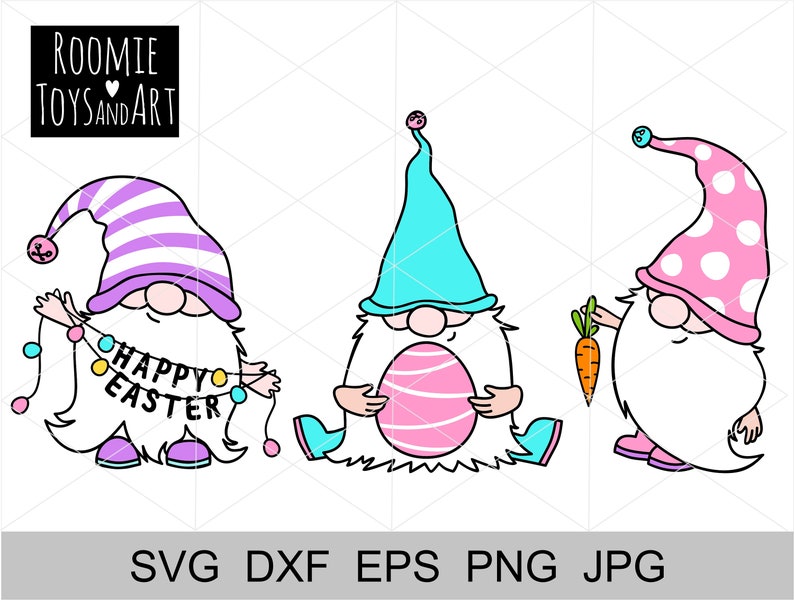 Download Easter Svg Easter Gnomes Svg Happy Easter Clipart svg ...