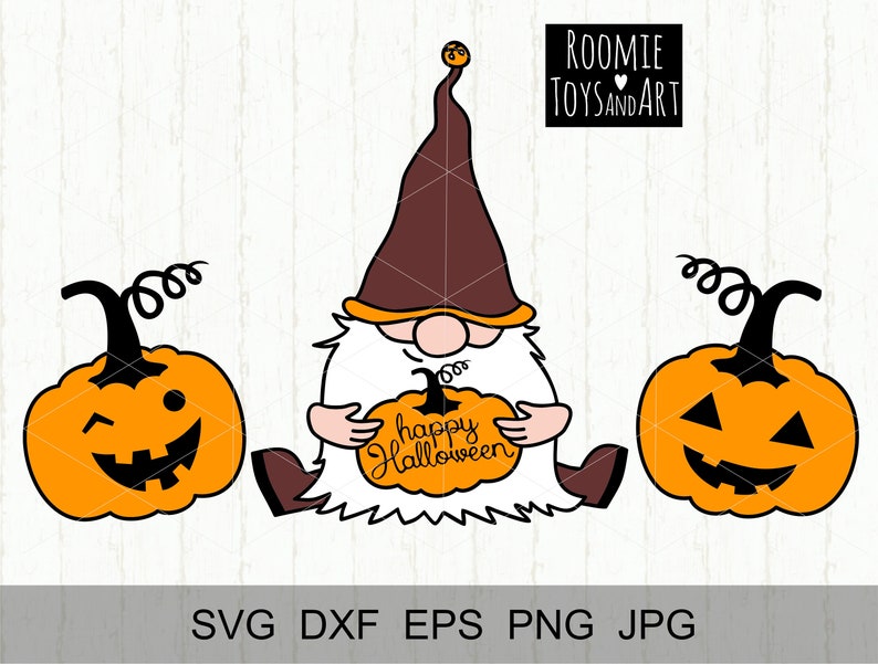 Download Halloween Gnome Svg Autumn Fall gnomes SVG Pumpkin SVG | Etsy