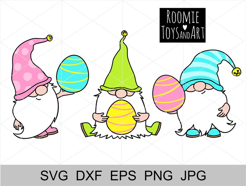 Download Easter Svg Easter Gnomes Svg Happy Easter Clipart svg Easter | Etsy