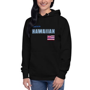 Proud to Be Hawaiian Unisex Hoodie for Men and Women with Flag and Polynesian Tattoo Print from Ori Active