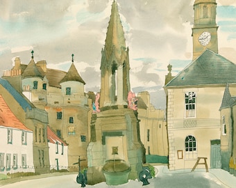 Mercat Cross, Falkand