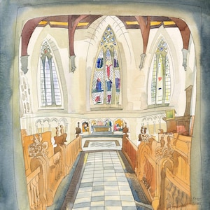 St Salvator&#39;s Chapel, St Andrews, Limited Edition Print