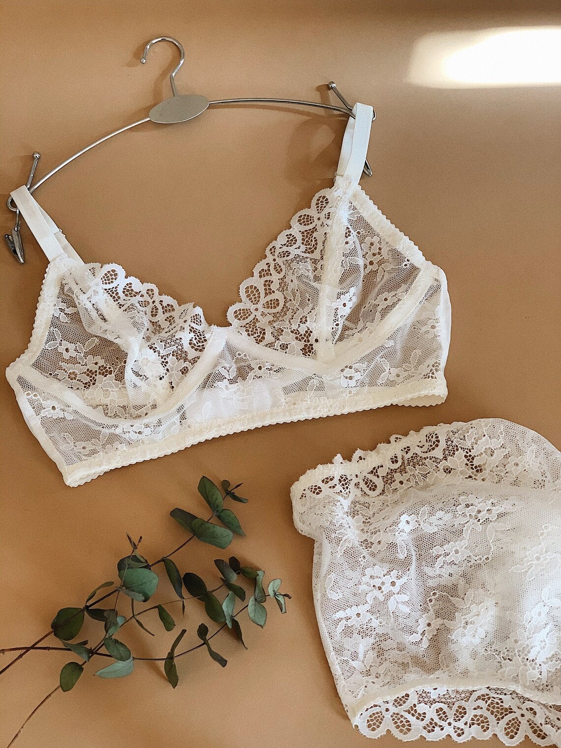 Play Lingerie Set in White