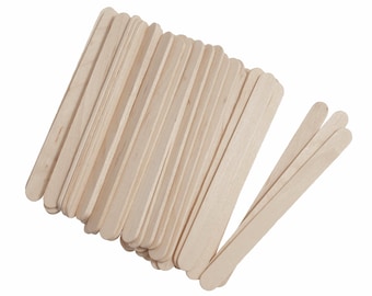 Narrow Wooden Plant Markers - 50pk
