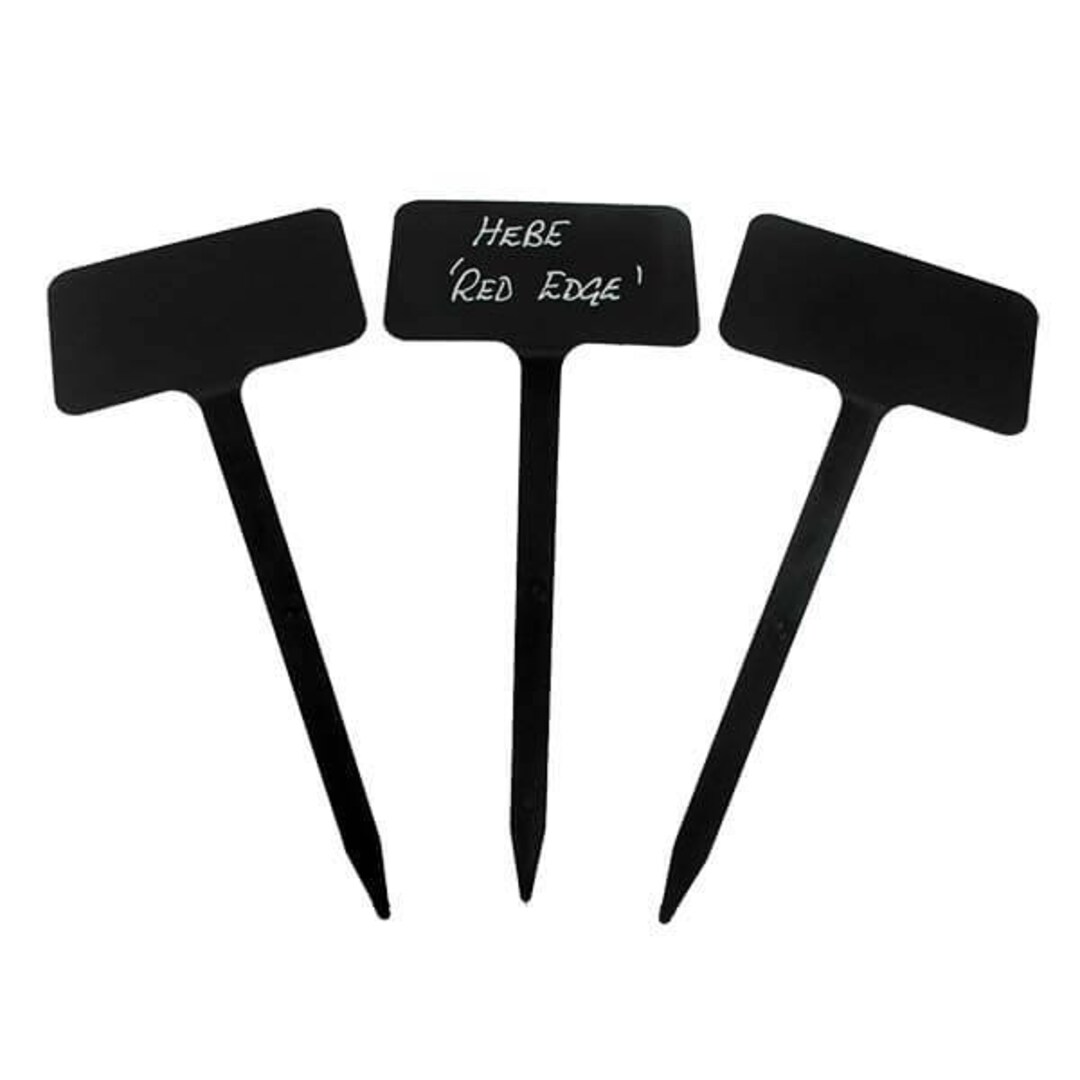 Plant Labels Medium Angledhead Labels black Make Labelling Your Plants
