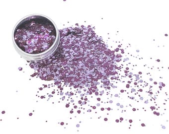 Purple Shadow - loose glitter mix