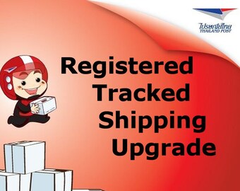 Versand-Upgrade, registriert und NACHVERFOLGT