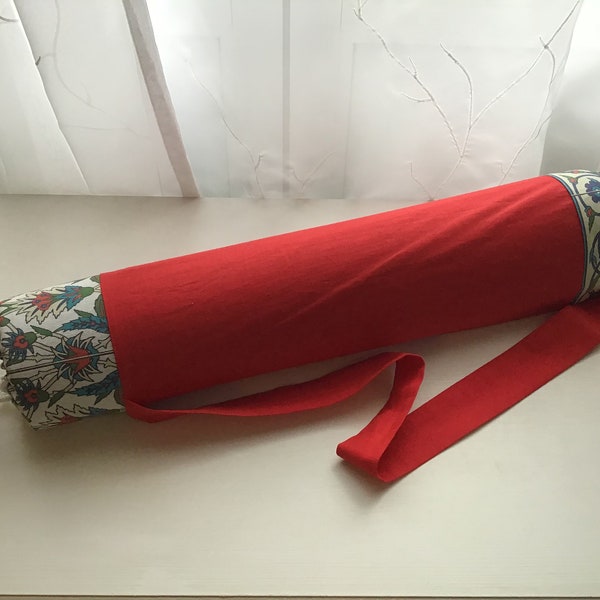 Yoga mat bag / yoga bag / yoga bag / sports bag/ sleeve - cotton - INDIVIDUALISIERBAR