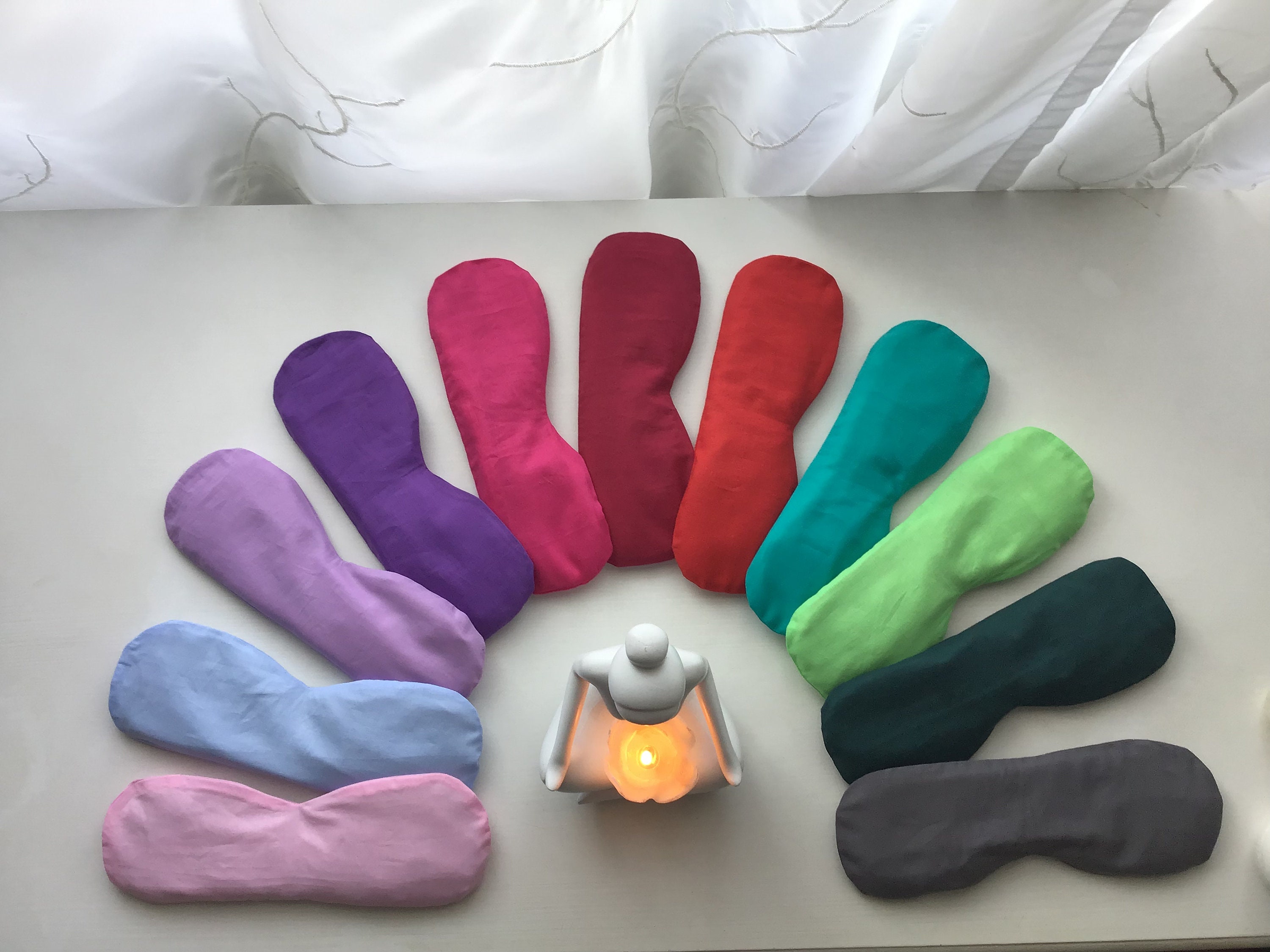 Yoga/meditation Pillow With the Eye Pillow Seat Pillow Etsy UK