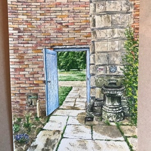 Original watercolour painting