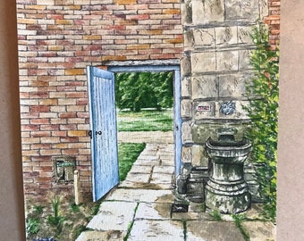 Original watercolour painting