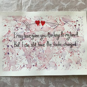 Watercolour painting