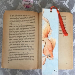 Original watercolour bookmark