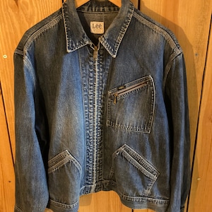 Lee 91B Denim Jacket Vintage USA - Etsy