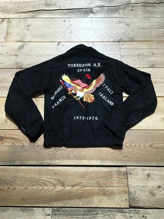 Souvenir Jacket Vintage Blouson Laine Vintage