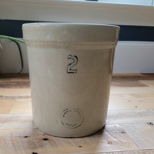 2 Gallon Alberta Pottery Redcliff Crock