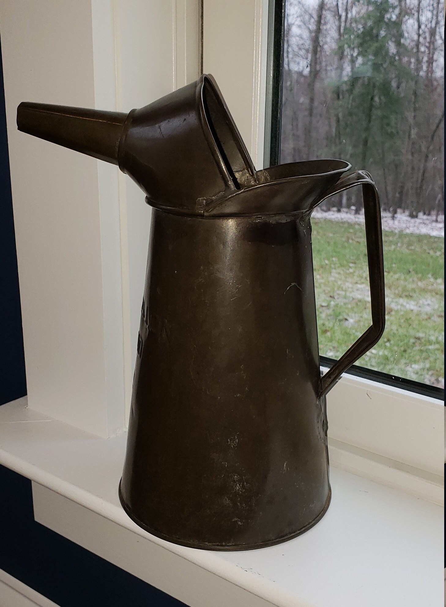 Vintage 1/2 Gallon Liquid Pitcher/ Oil Can - Etsy