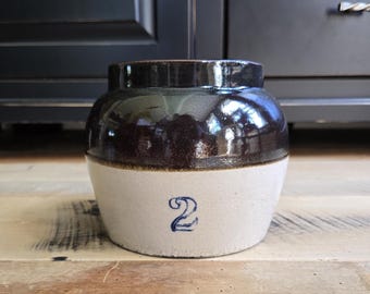 2 Gallon Two Tone Bean Pot