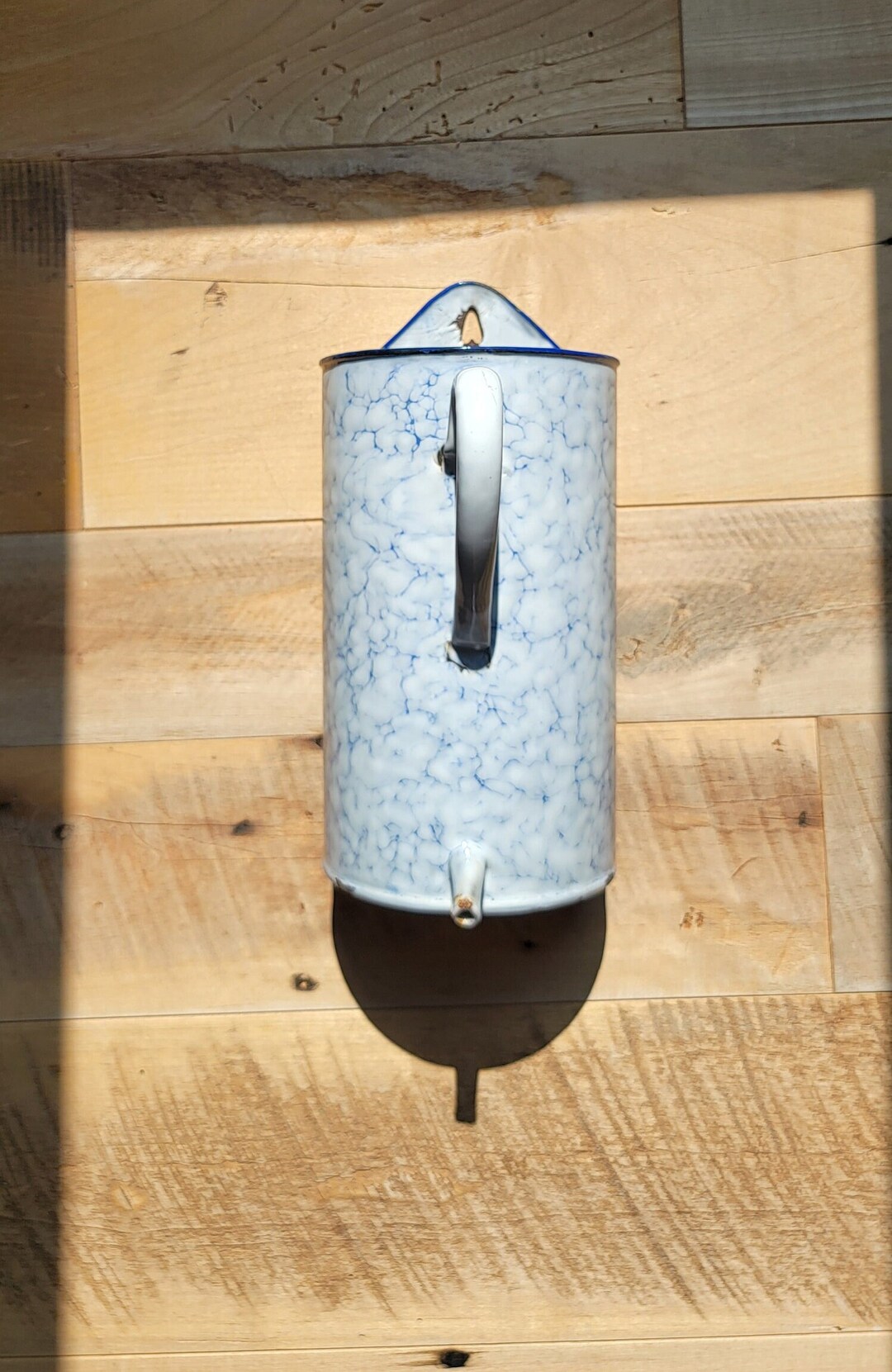 Vintage French Chicken Wire Enamel Irrigator / 2L Water Reservoir Etsy