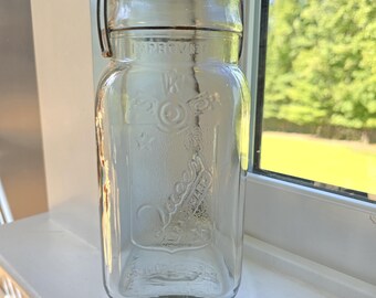Queen Trademark Quart Widemouth Jar with Kant Krack Lid Closure