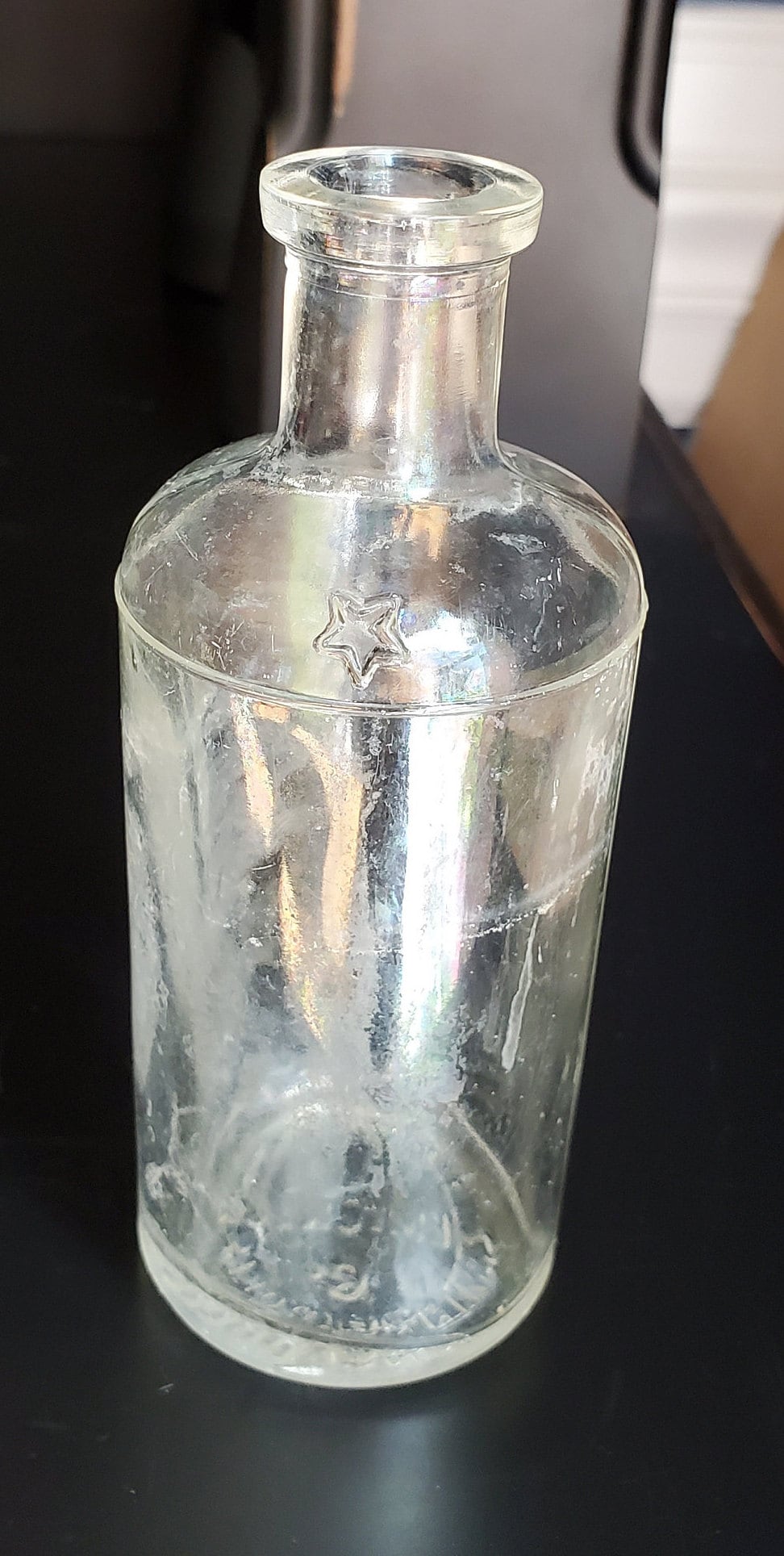 Vintage Lavoris Clear Glass Bottle Etsy
