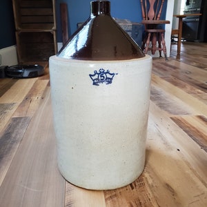 5 Gallon Robinson Ransbottom Stoneware Jug