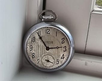 Vintage the E. Ingraham Viceroy Pocket Watch - Etsy