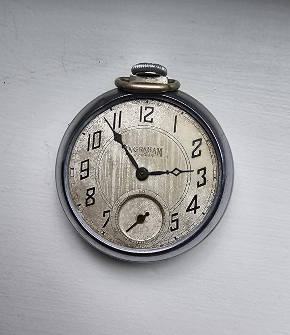 Vintage the E. Ingraham Viceroy Pocket Watch - Etsy