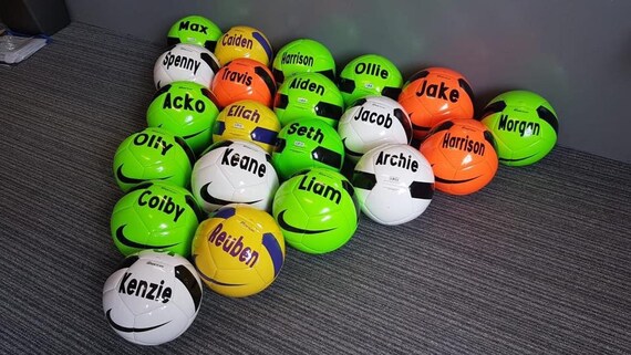 Personalised Nike Football Printed With 