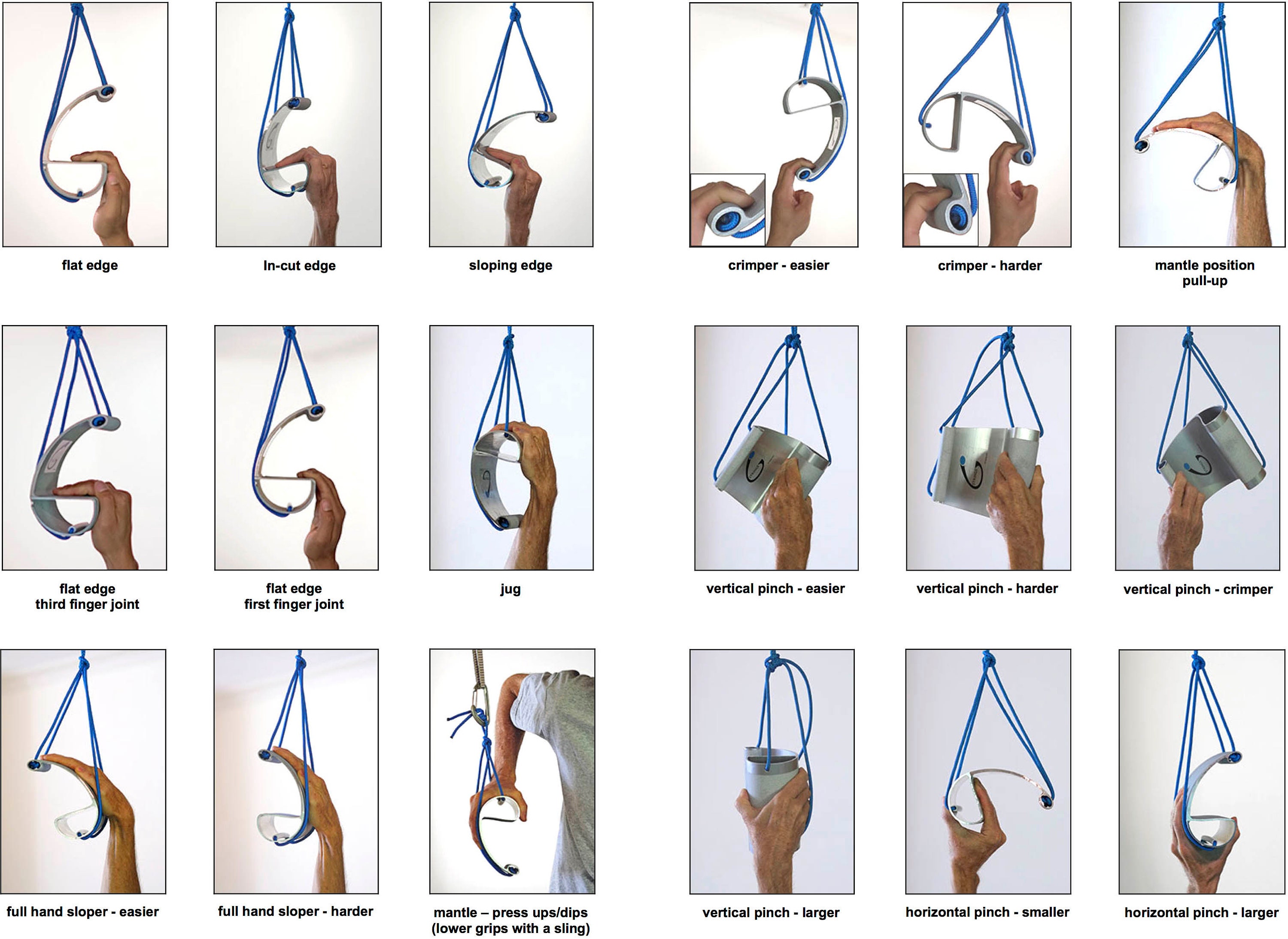 Set of Gstring Portable Rock Climbing Training Grips Etsy